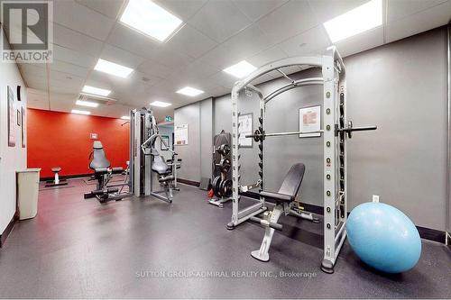 2812 - 40 Homewood Avenue, Toronto, ON - Indoor Photo Showing Gym Room