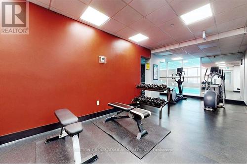 2812 - 40 Homewood Avenue, Toronto, ON - Indoor Photo Showing Gym Room