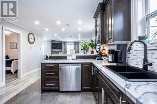 50 Royal Oak Drive, St. John'S, NL - Indoor Photo Showing Kitchen With Double Sink With Upgraded Kitchen