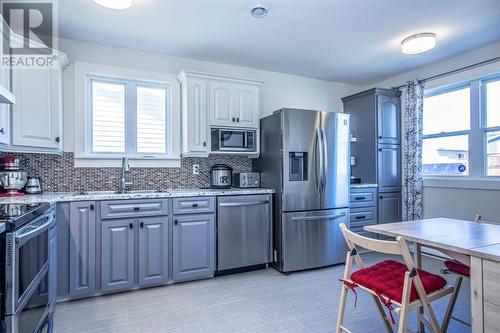 9 Hillhurst Street, Mount Pearl, NL - Indoor Photo Showing Kitchen With Stainless Steel Kitchen