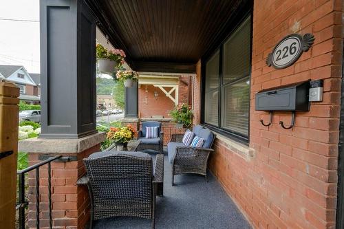 226 Balsam Avenue S, Hamilton, ON - Outdoor With Deck Patio Veranda With Exterior