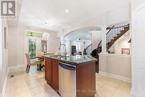 1593 Hallstone Road, Brampton, ON - Indoor Photo Showing Kitchen With Double Sink