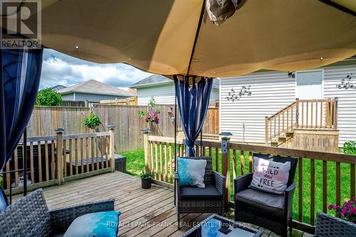 263 Bowen Drive, Peterborough (Northcrest), ON - Outdoor With Deck Patio Veranda With Exterior