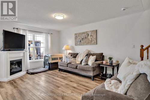 263 Bowen Drive, Peterborough (Northcrest), ON - Indoor Photo Showing Living Room With Fireplace