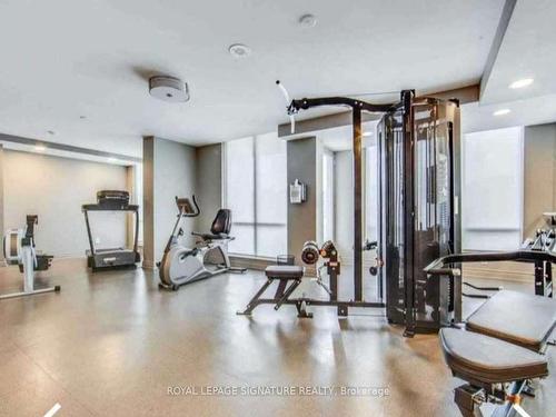 204-1801 Bayview Ave, Toronto, ON - Indoor Photo Showing Gym Room