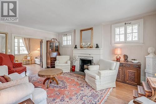 200 William Street, Oakville, ON - Indoor Photo Showing Living Room With Fireplace