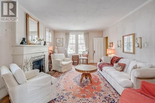 200 William Street, Oakville, ON - Indoor Photo Showing Living Room With Fireplace