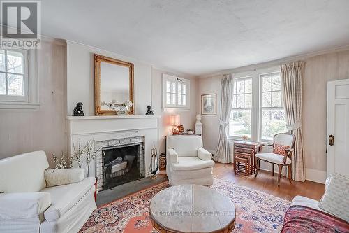 200 William Street, Oakville, ON - Indoor Photo Showing Living Room With Fireplace