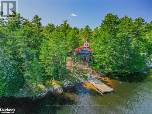 3 Harris Lake Road, Parry Sound, Unorganized, Centre Part, ON - Outdoor With Body Of Water