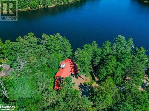 Aerial - 3 Harris Lake Road, Wallbridge, ON - Outdoor With Body Of Water