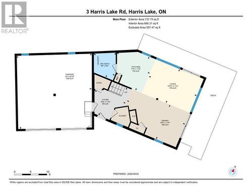 Floor Plan - 3 Harris Lake Road, Wallbridge, ON - Other