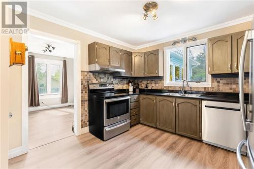 105 Black Lake Road, Lively, ON - Indoor Photo Showing Kitchen With Double Sink