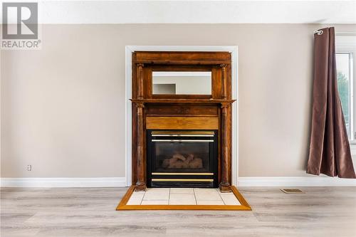 105 Black Lake Road, Lively, ON - Indoor With Fireplace