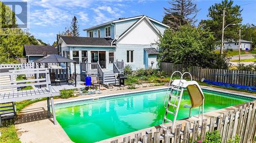 105 Black Lake Road, Lively, ON - Outdoor With In Ground Pool