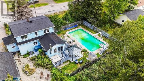 105 Black Lake Road, Lively, ON - Outdoor With In Ground Pool