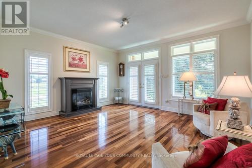 143 Legendary Trail, Whitchurch-Stouffville, ON - Indoor Photo Showing Living Room With Fireplace