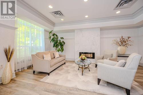 705 - 1 Lomond Drive, Toronto (Islington-City Centre West), ON - Indoor Photo Showing Living Room