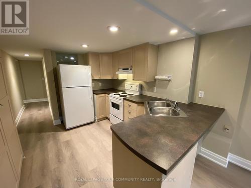 Lower - 2 Rougecrest Drive, Markham (Markham Village), ON - Indoor Photo Showing Kitchen With Double Sink