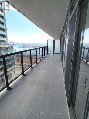 705 - 65 Annie Craig Drive, Toronto (Mimico), ON - Outdoor With Balcony With View With Exterior