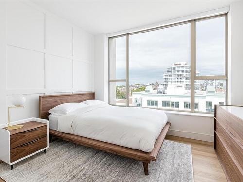 901-760 Johnson St, Victoria, BC - Indoor Photo Showing Bedroom