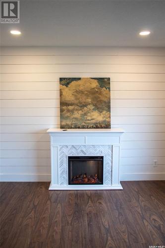 209 4Th Avenue S, St. Brieux, SK - Indoor Photo Showing Living Room With Fireplace