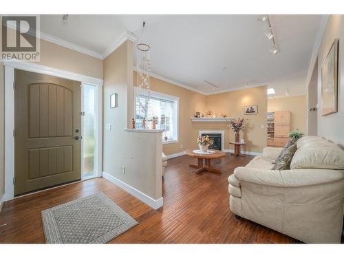 2180 Mimosa Drive, Westbank, BC - Indoor Photo Showing Living Room With Fireplace