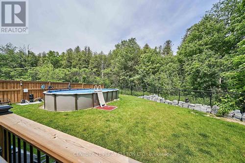 43 Harry Lee Crescent, Clarington (Bowmanville), ON - Outdoor With Above Ground Pool With Backyard