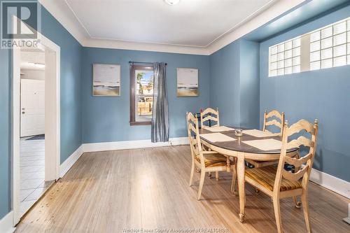 1485 Gladstone Avenue, Windsor, ON - Indoor Photo Showing Dining Room