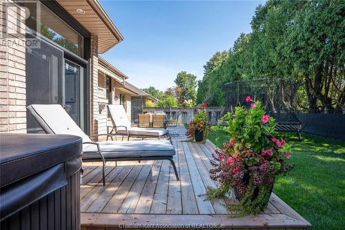 20 Henry O'Way, Chatham, ON - Outdoor With Deck Patio Veranda With Exterior