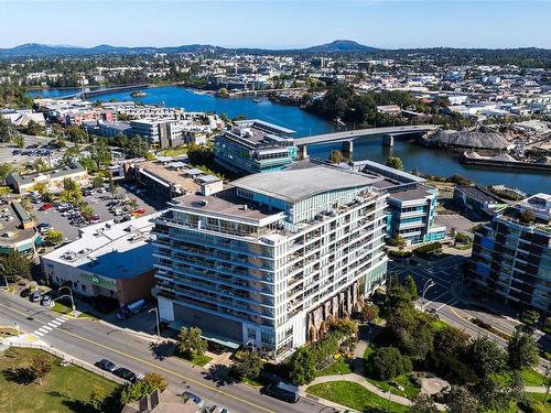 710-160 Wilson St, Victoria, BC - Outdoor With Body Of Water With View