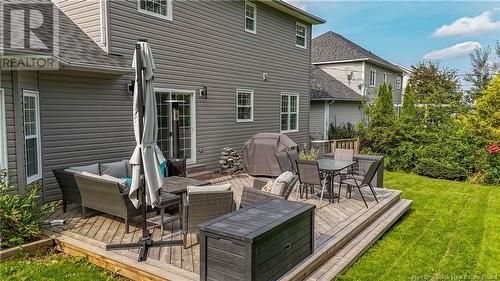 69 Bliss Carman Drive, Fredericton, NB - Outdoor With Deck Patio Veranda With Exterior