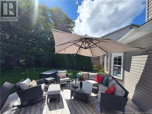 69 Bliss Carman Drive, Fredericton, NB - Outdoor With Deck Patio Veranda With Exterior