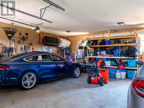 1460 Copper Mountain Court, Vernon, BC - Indoor Photo Showing Garage