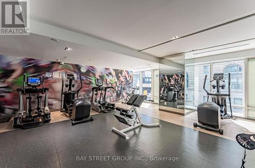 2712 - 8 The Esplanade, Toronto (Waterfront Communities), ON - Indoor Photo Showing Gym Room