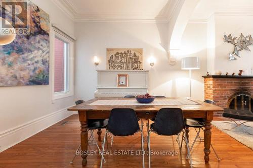 29 Spruce Street, Toronto (Cabbagetown-South St. James Town), ON - Indoor Photo Showing Dining Room With Fireplace