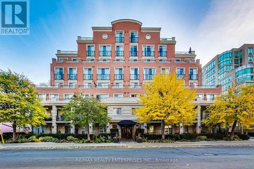 310 - 77 Mcmurrich Street, Toronto, ON - Outdoor With Balcony With Facade