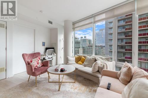 1213 - 50 Power Street, Toronto, ON - Indoor Photo Showing Living Room