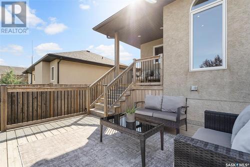 314 Clubhouse Boulevard E, Warman, SK - Outdoor With Deck Patio Veranda With Exterior