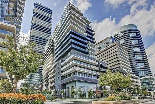 802 - 110 Marine Parade Drive, Toronto (Mimico), ON - Outdoor With Balcony With Facade