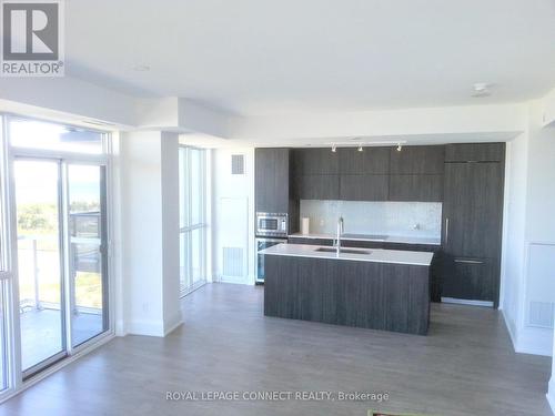 802 - 110 Marine Parade Drive, Toronto (Mimico), ON - Indoor Photo Showing Kitchen With Double Sink