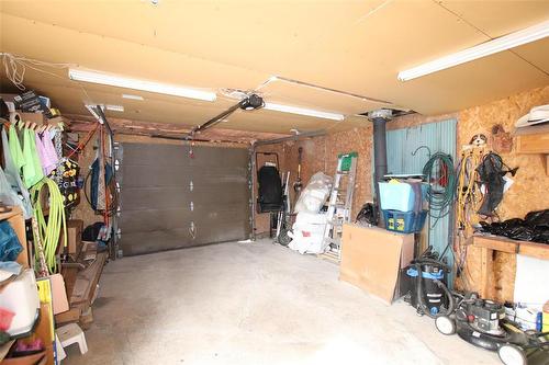 240 Ross Avenue, The Pas, MB - Indoor Photo Showing Garage