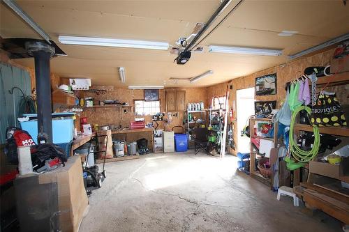 240 Ross Avenue, The Pas, MB - Indoor Photo Showing Garage