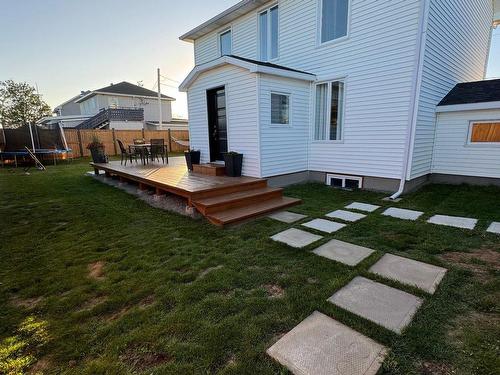 Backyard - 1232 Rue Du Canot, Havre-Saint-Pierre, QC - Outdoor With Deck Patio Veranda With Exterior