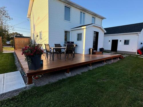 Backyard - 1232 Rue Du Canot, Havre-Saint-Pierre, QC - Outdoor With Deck Patio Veranda With Exterior