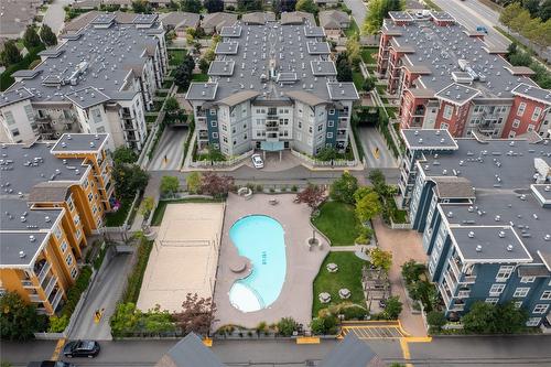 302-563 Yates Road, Kelowna, BC - Outdoor With In Ground Pool With View