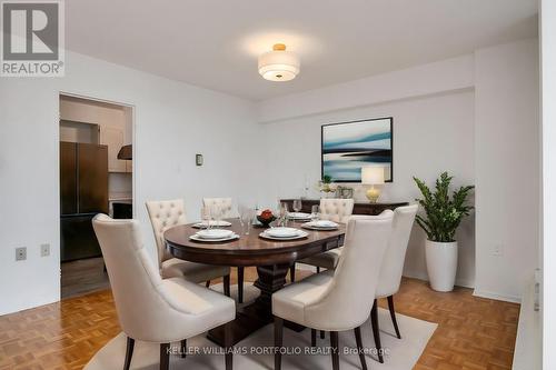 403 - 130 Neptune Drive, Toronto (Englemount-Lawrence), ON - Indoor Photo Showing Dining Room