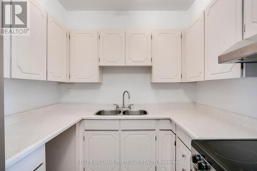 403 - 130 Neptune Drive, Toronto (Englemount-Lawrence), ON - Indoor Photo Showing Kitchen With Double Sink