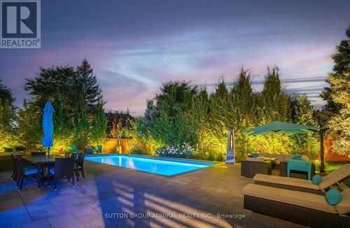 16 Flatbush Avenue, Vaughan, ON - Outdoor With In Ground Pool