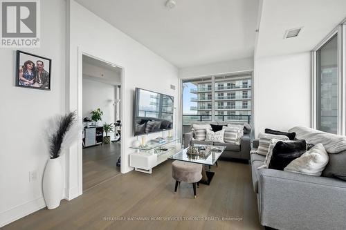 3815 - 30 Shore Breeze Drive, Toronto (Mimico), ON - Indoor Photo Showing Living Room