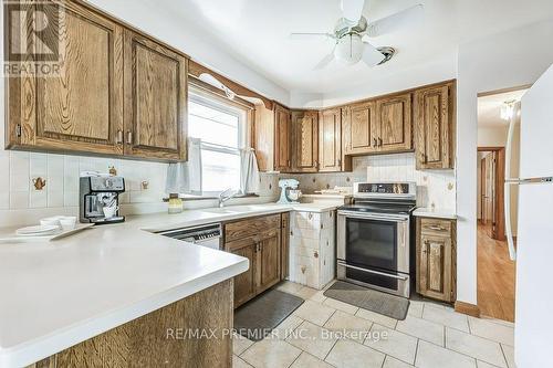 65 Allonsius Drive, Toronto (Eringate-Centennial-West Deane), ON - Indoor Photo Showing Kitchen